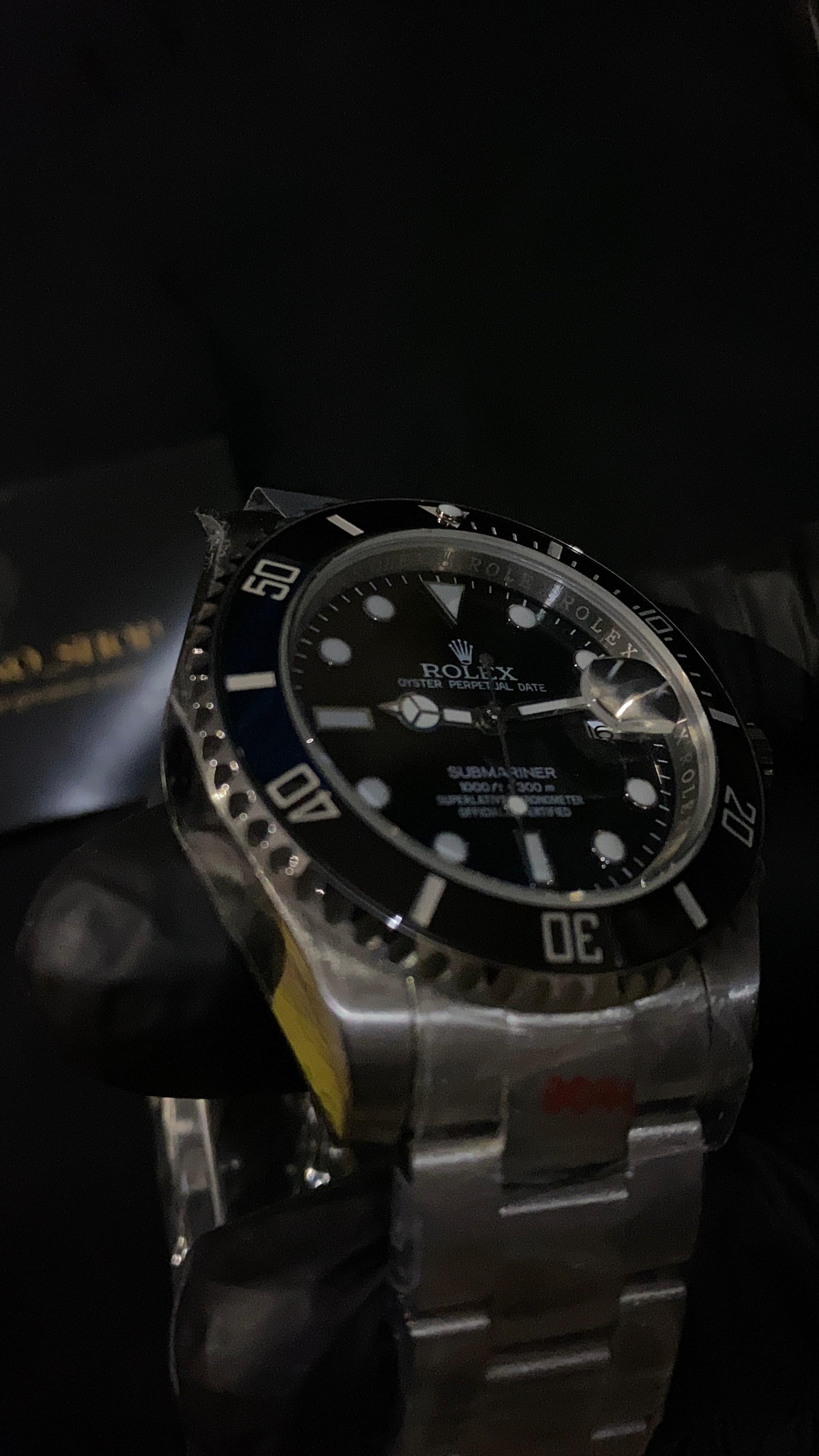 ROLEX SUBMARINER DATE BLACK