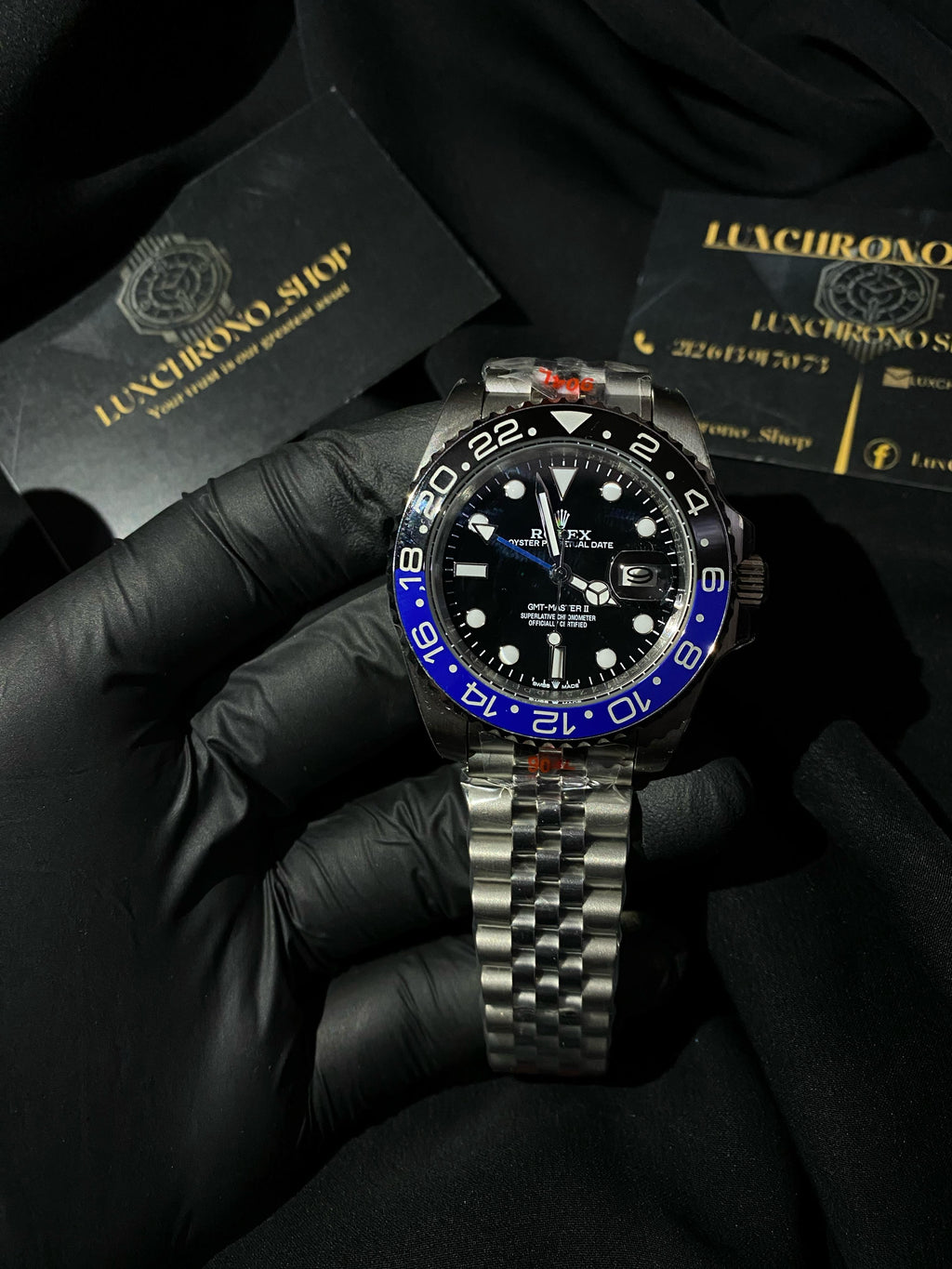ROLEX GMT MASTER II BATGIRL
