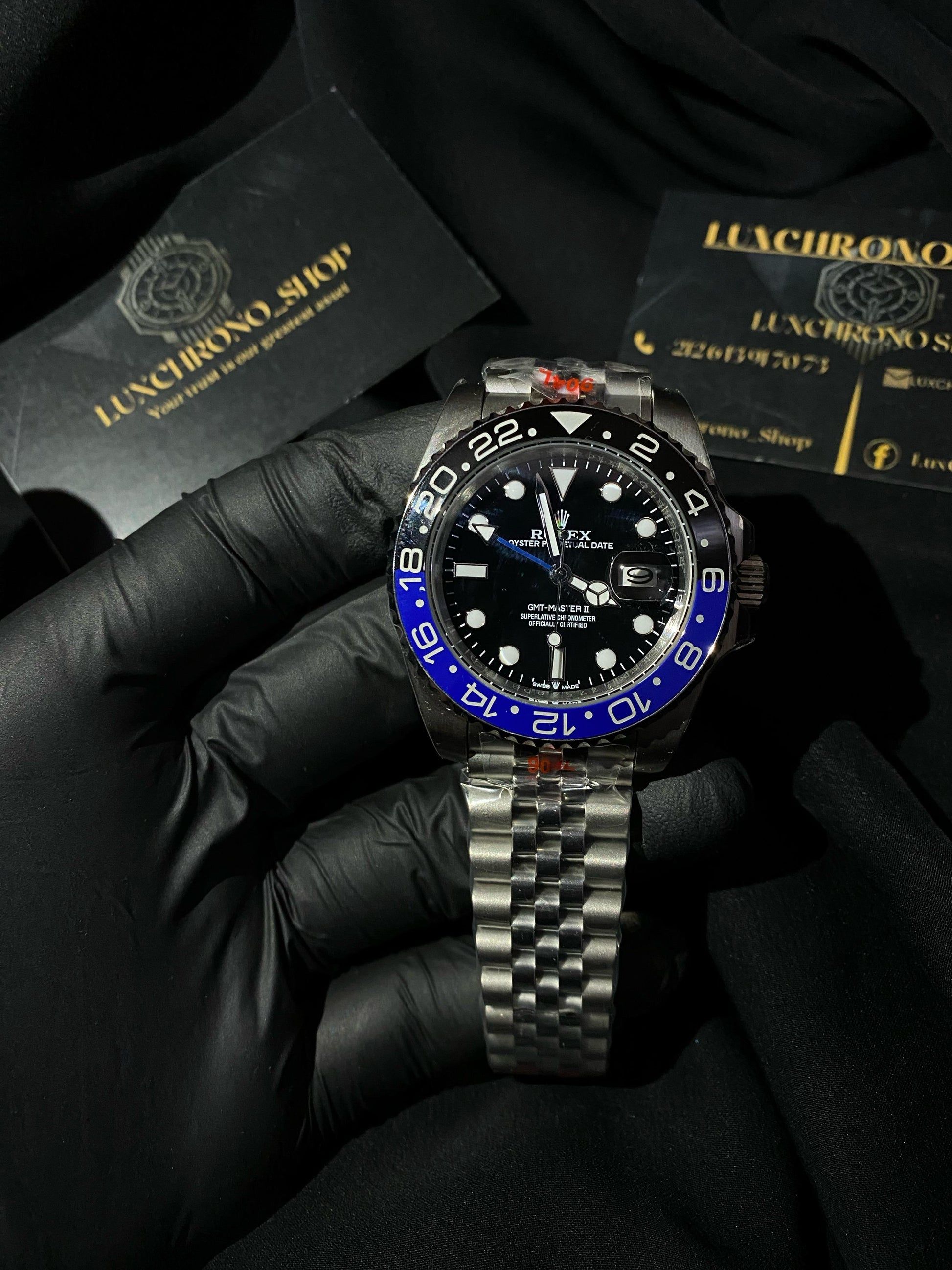 ROLEX GMT MASTER II BATGIRL