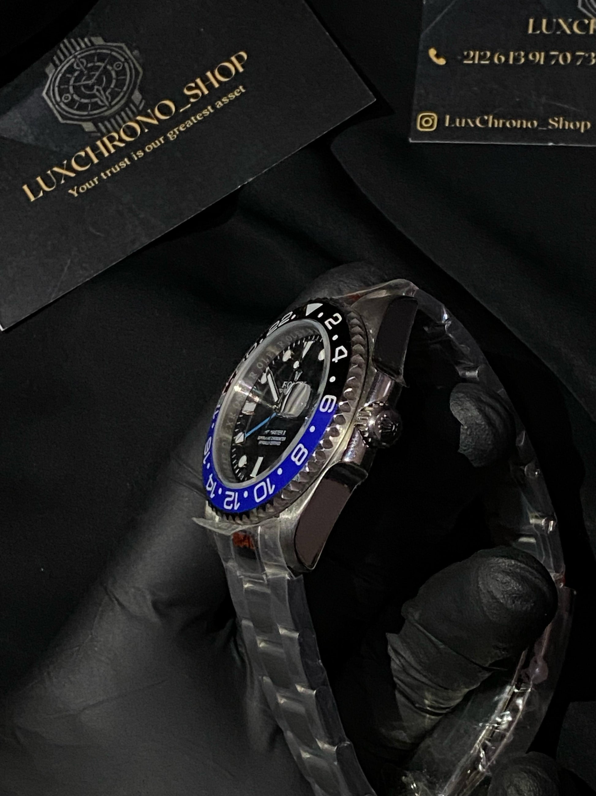ROLEX GMT MASTER II BATMAN