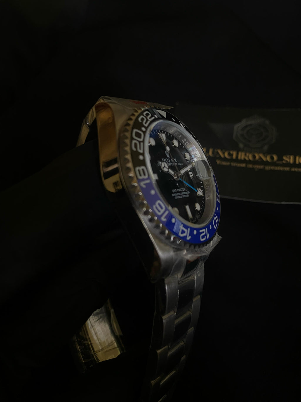 ROLEX GMT MASTER II BATMAN