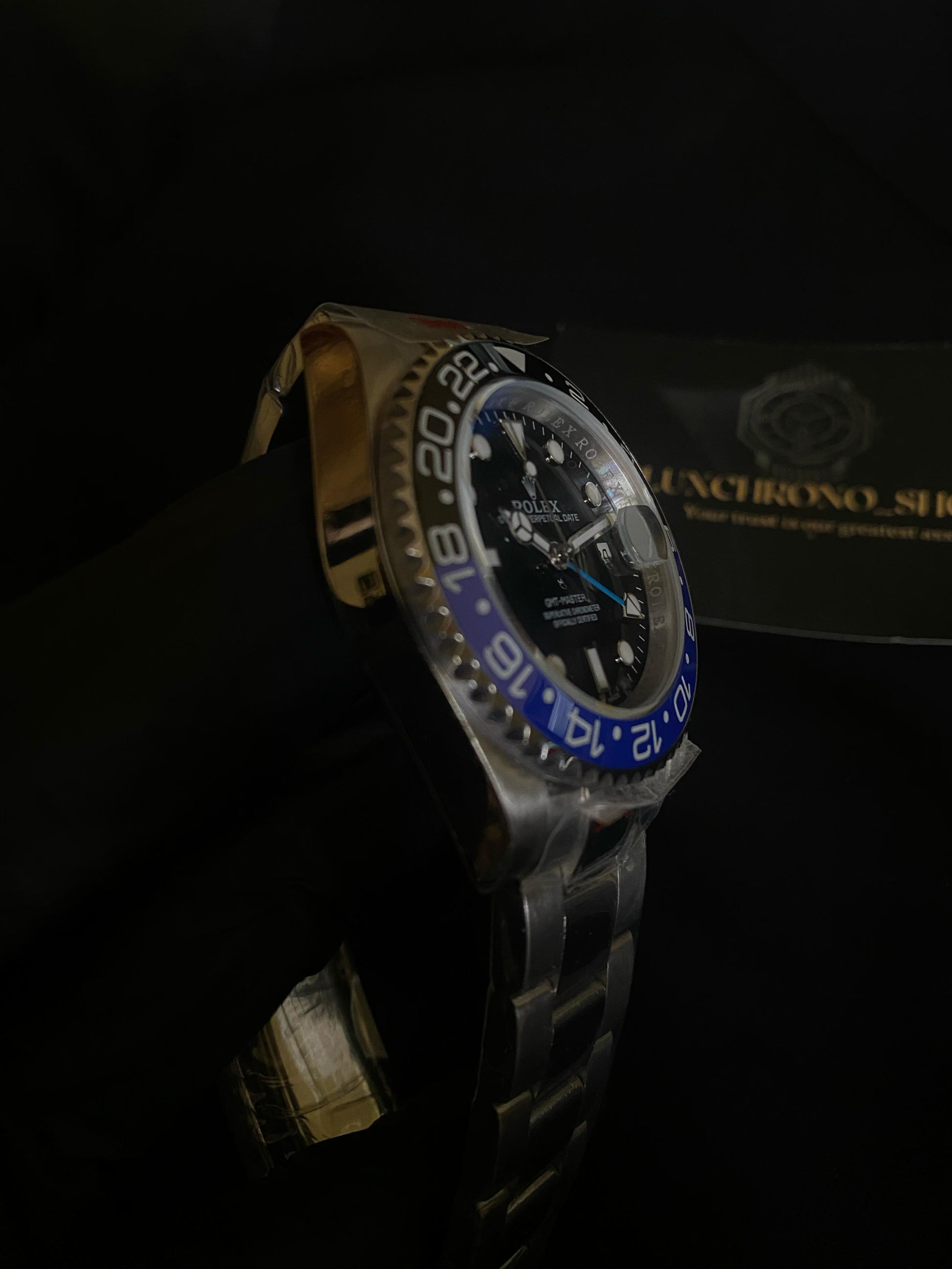 ROLEX GMT MASTER II BATMAN