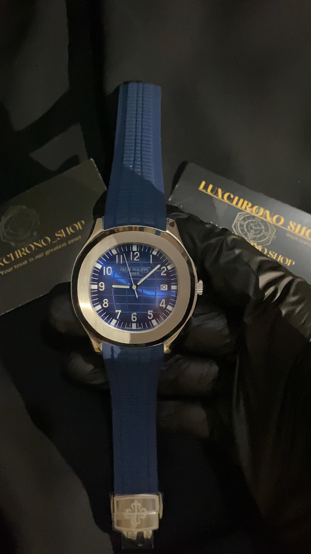 PATEK PHILIPPE AQUANAUT BLUE