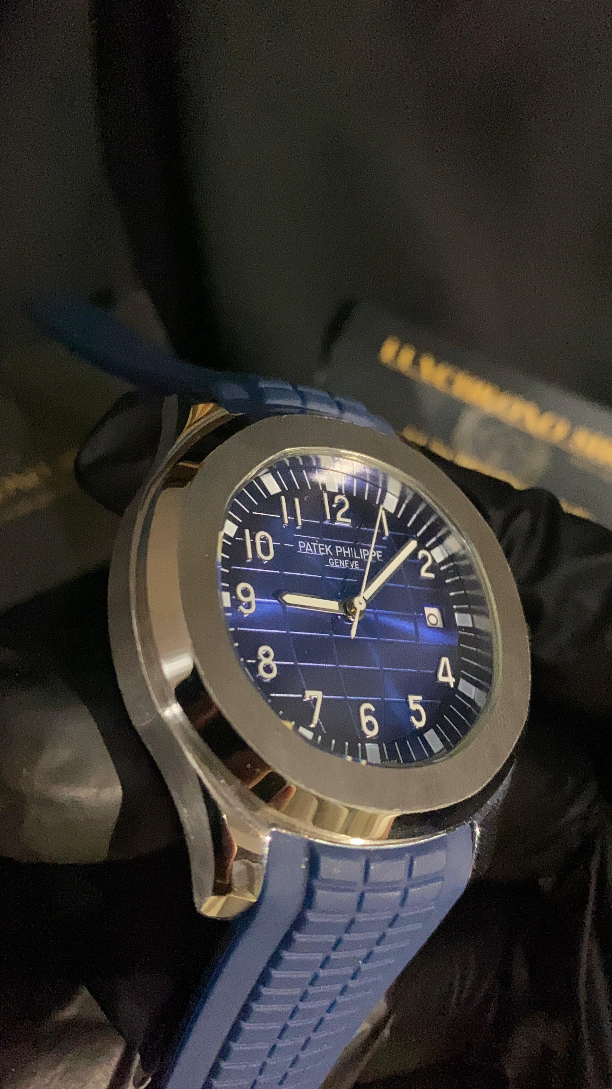 PATEK PHILIPPE AQUANAUT BLUE
