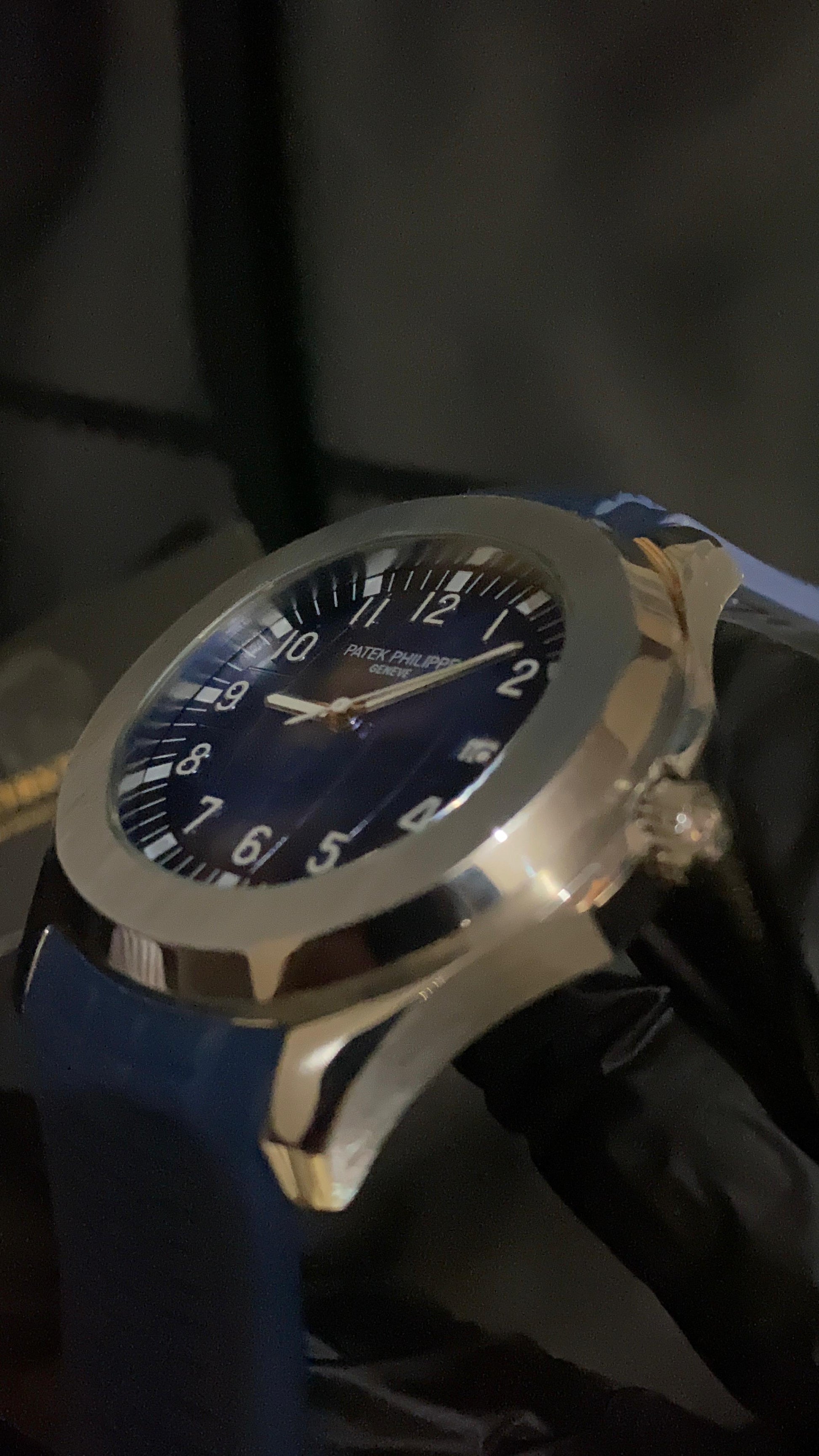 PATEK PHILIPPE AQUANAUT BLUE