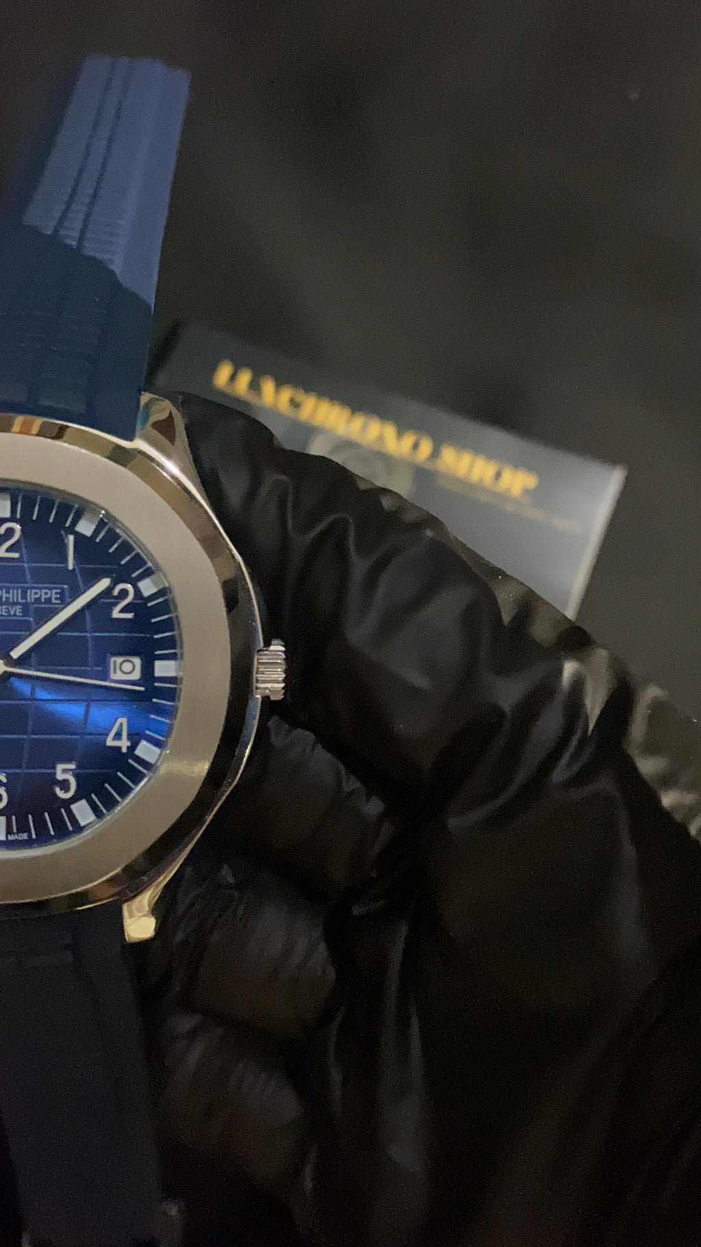 PATEK PHILIPPE AQUANAUT BLUE