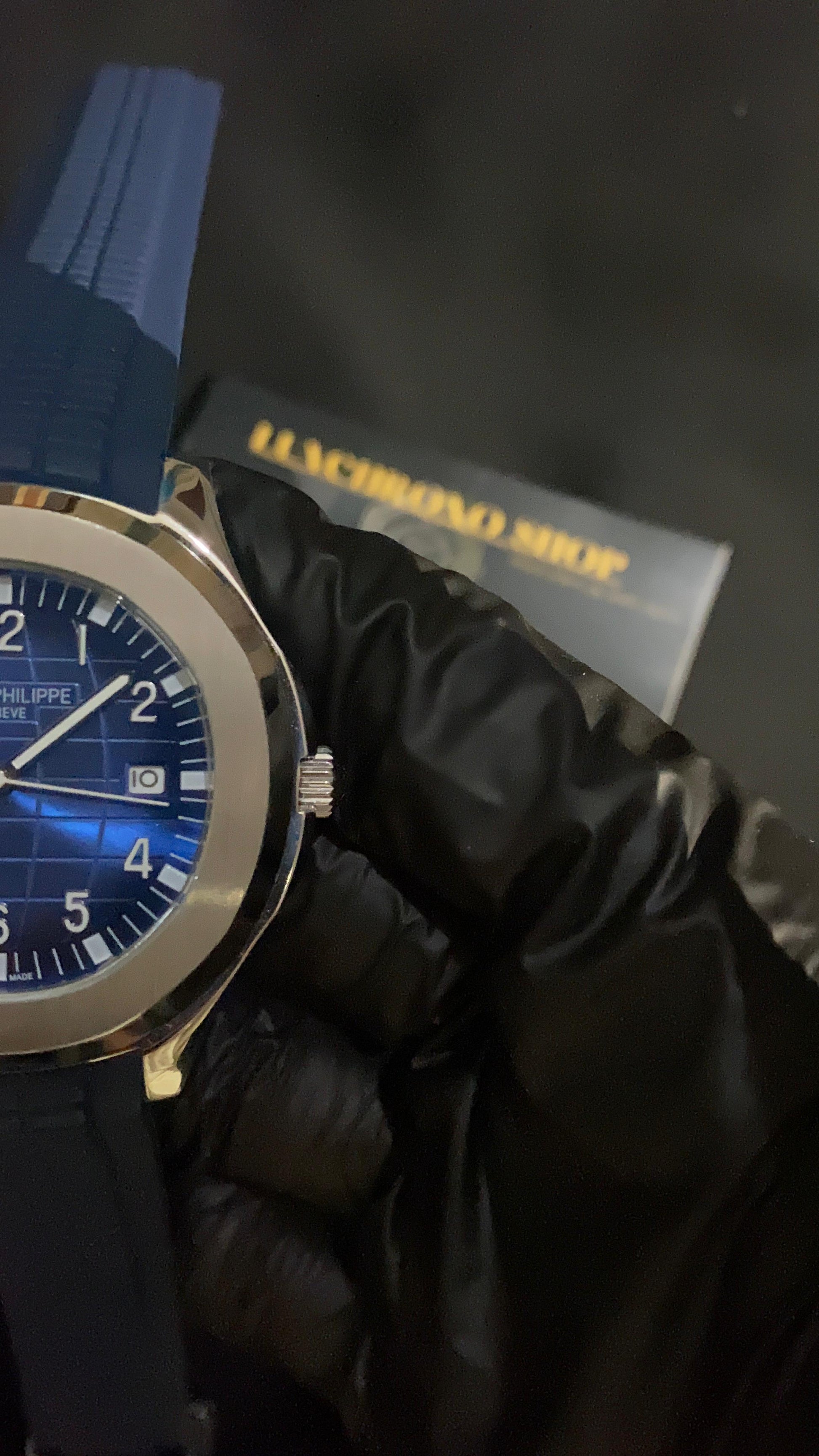 PATEK PHILIPPE AQUANAUT BLUE