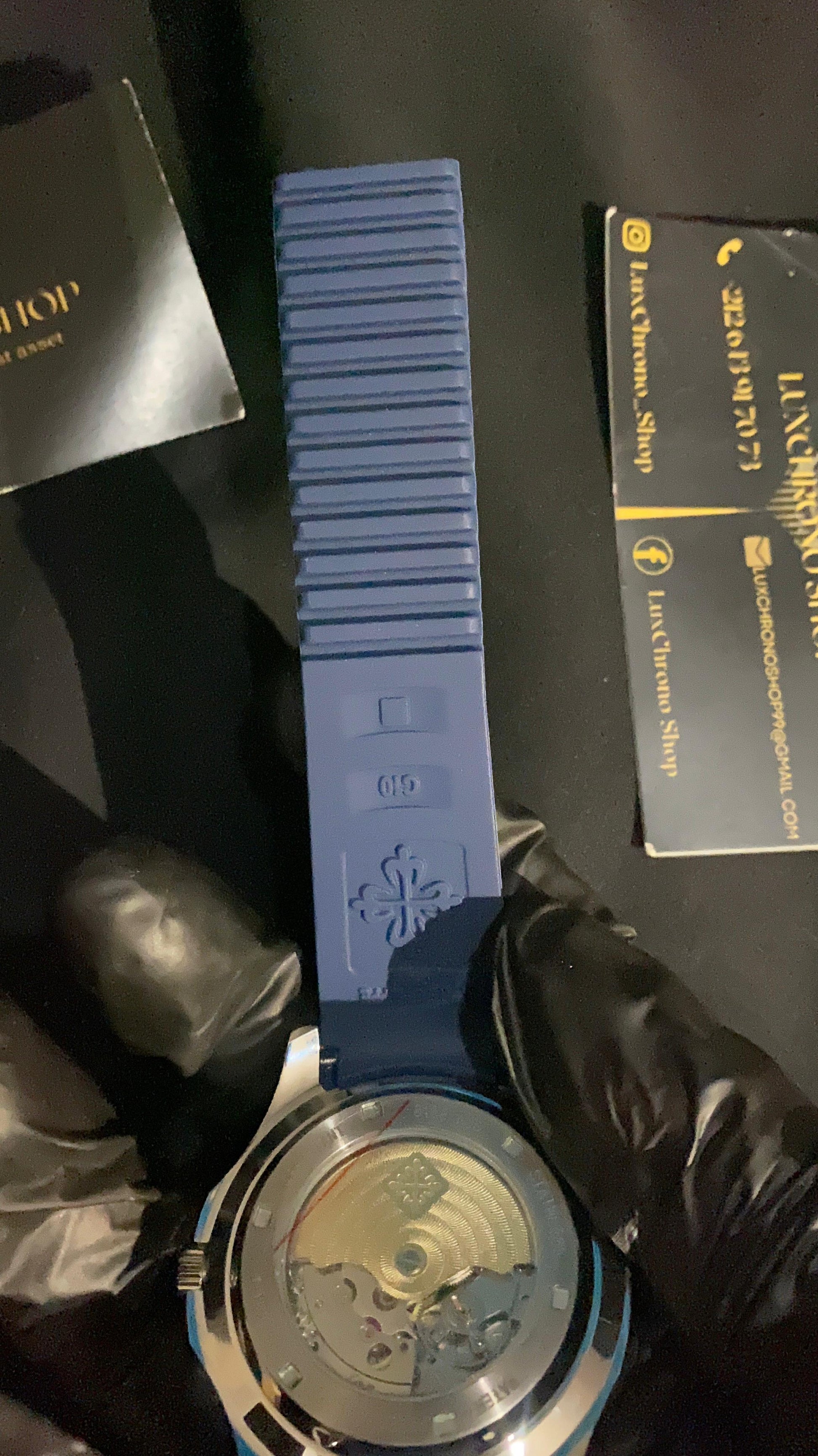 PATEK PHILIPPE AQUANAUT BLUE