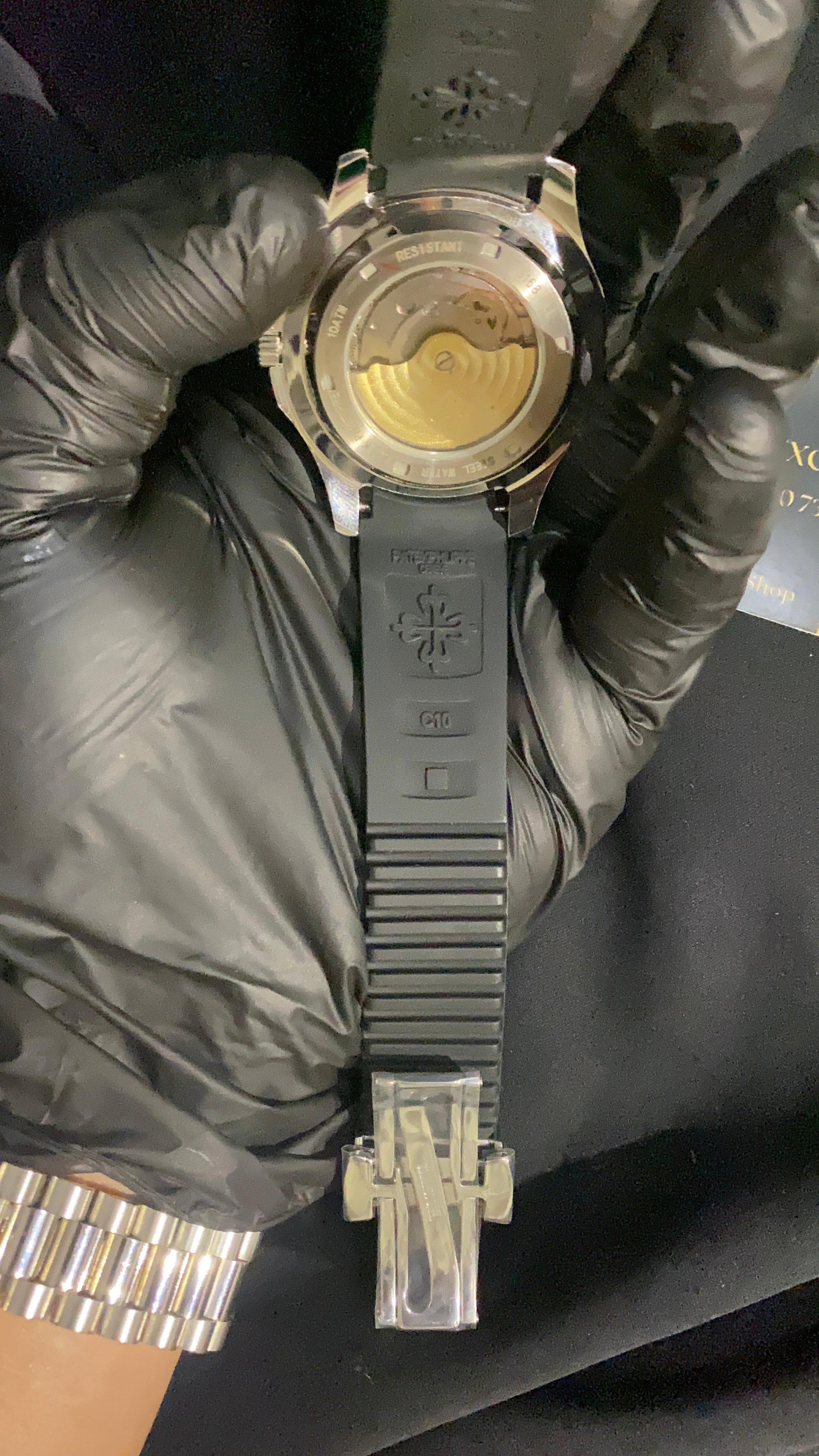 PATEK PHILIPPE AQUANAUT BLACK