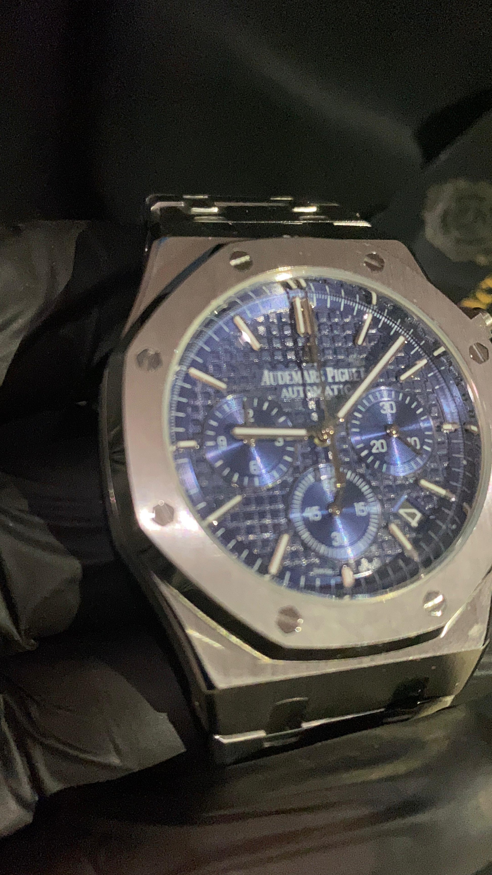 AUDEMARS PIGUET ROYAL OAK BLUE DIAL