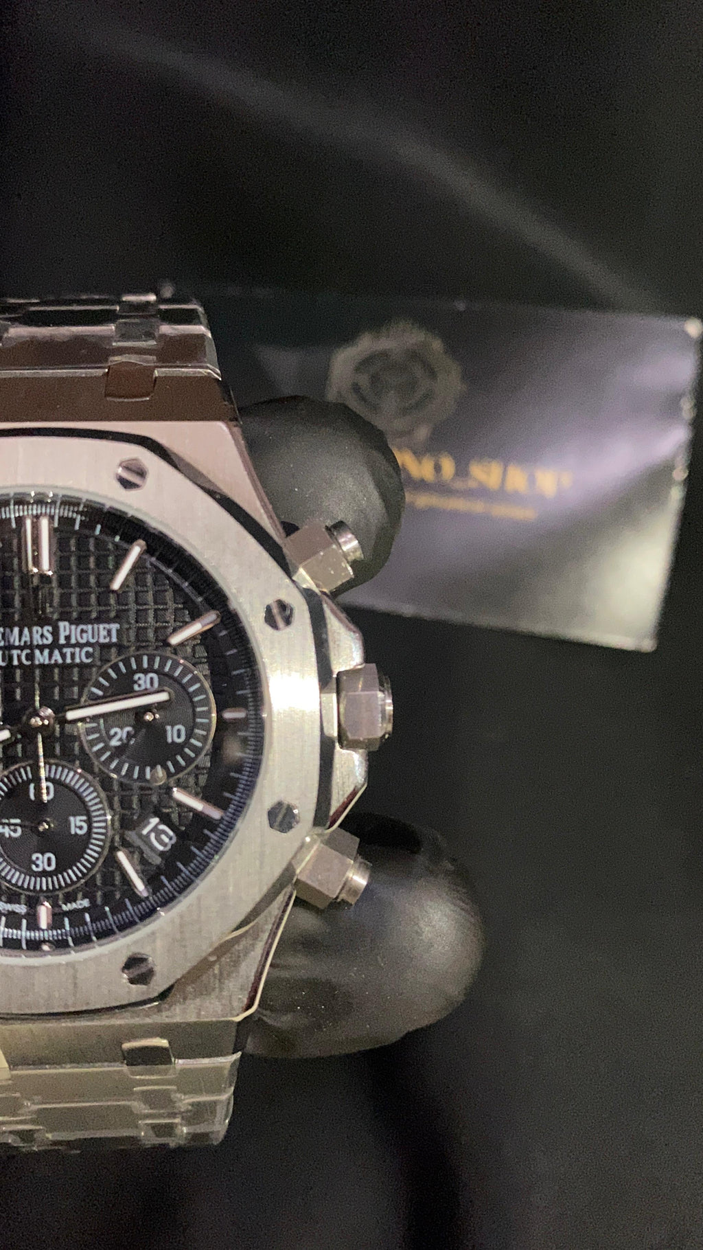 AUDEMARS PIGUET ROYAL OAK BLACK DIAL