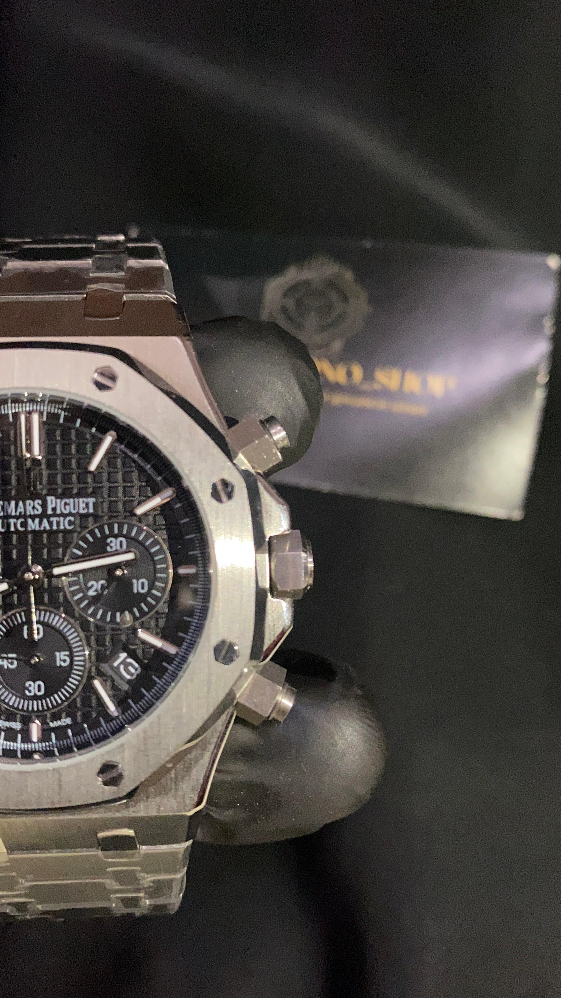 AUDEMARS PIGUET ROYAL OAK BLACK DIAL