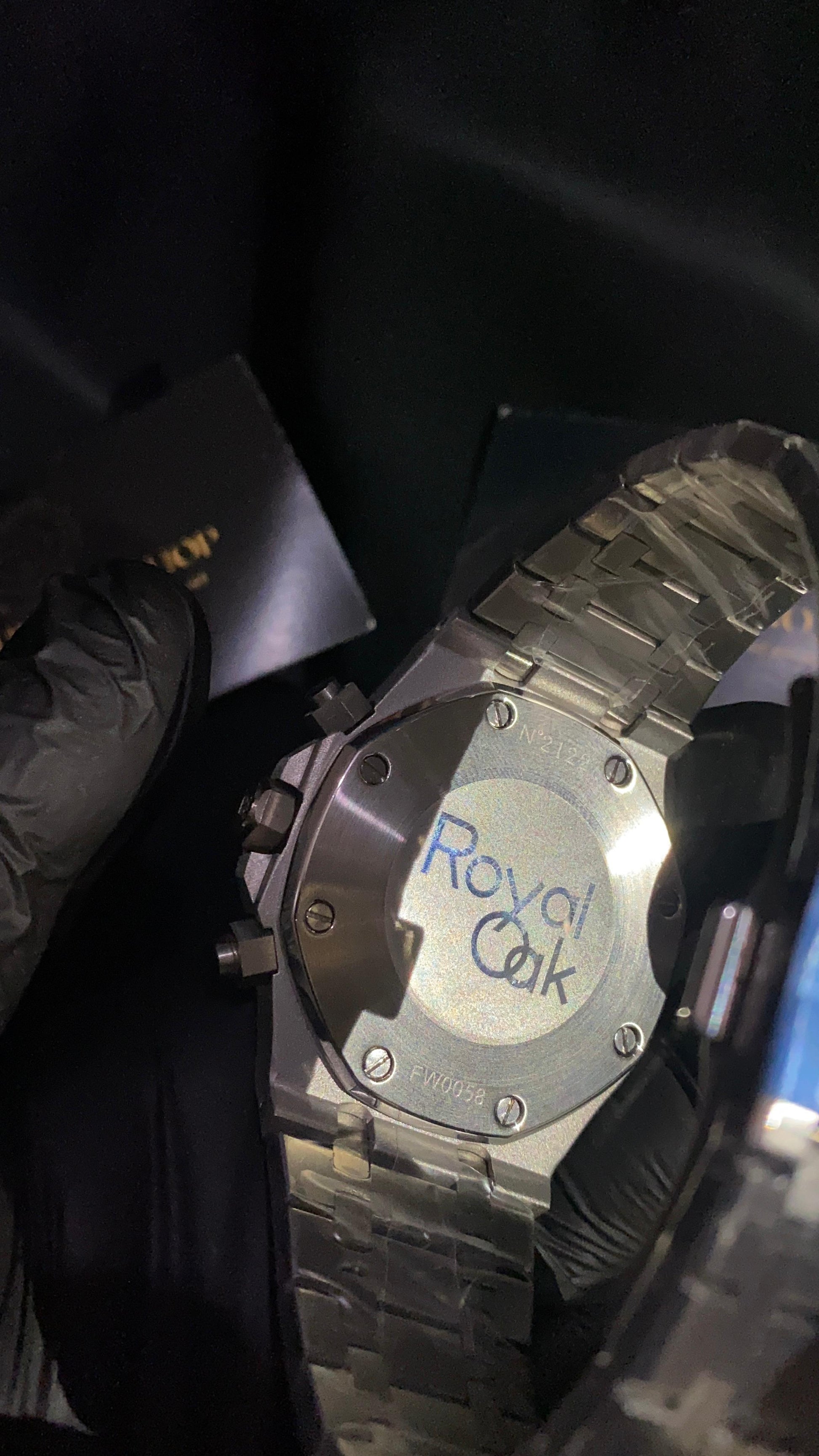 AUDEMARS PIGUET ROYAL OAK BLACK DIAL