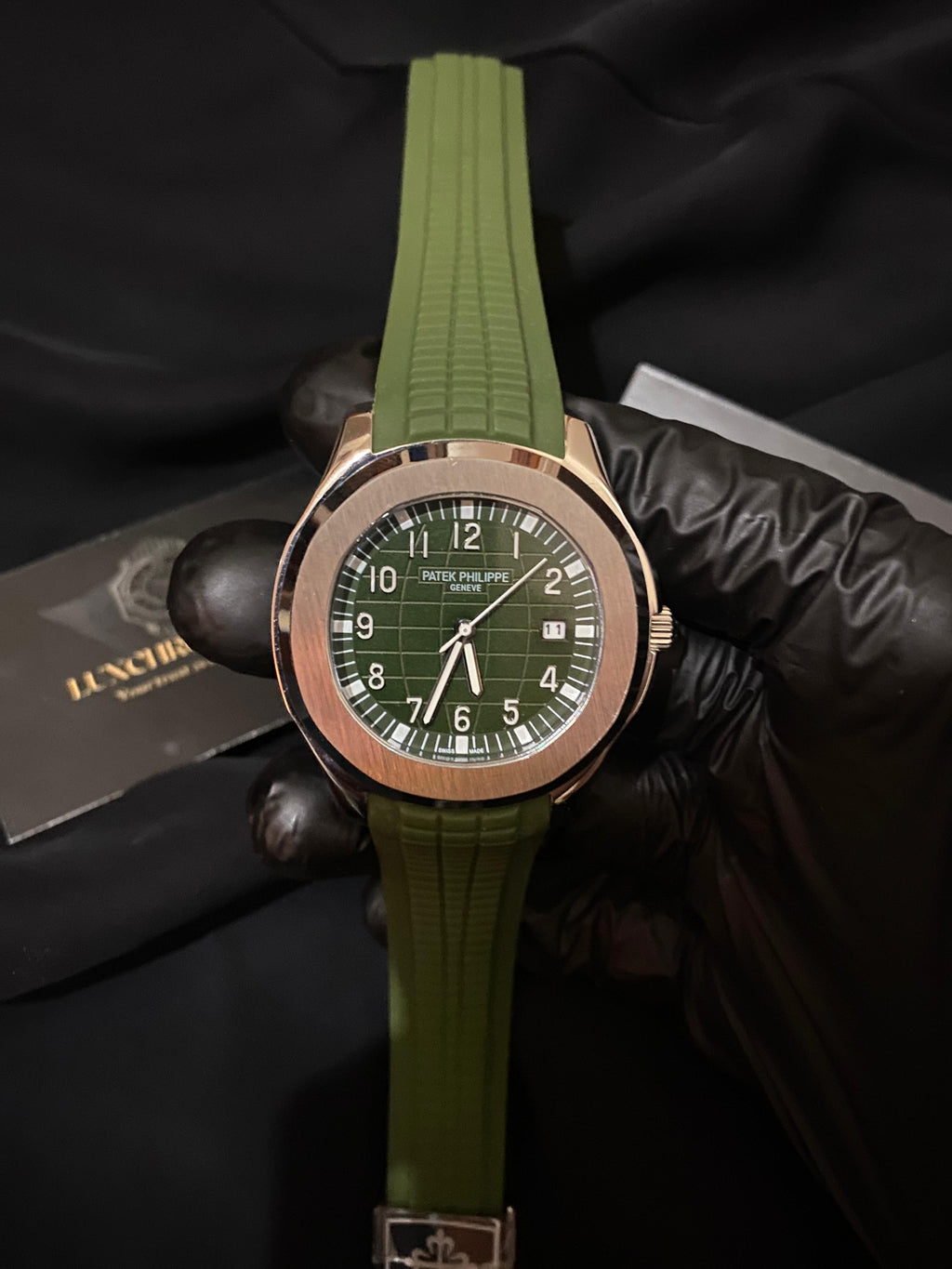 PATEK PHILIPPE AQUANAUT GREEN