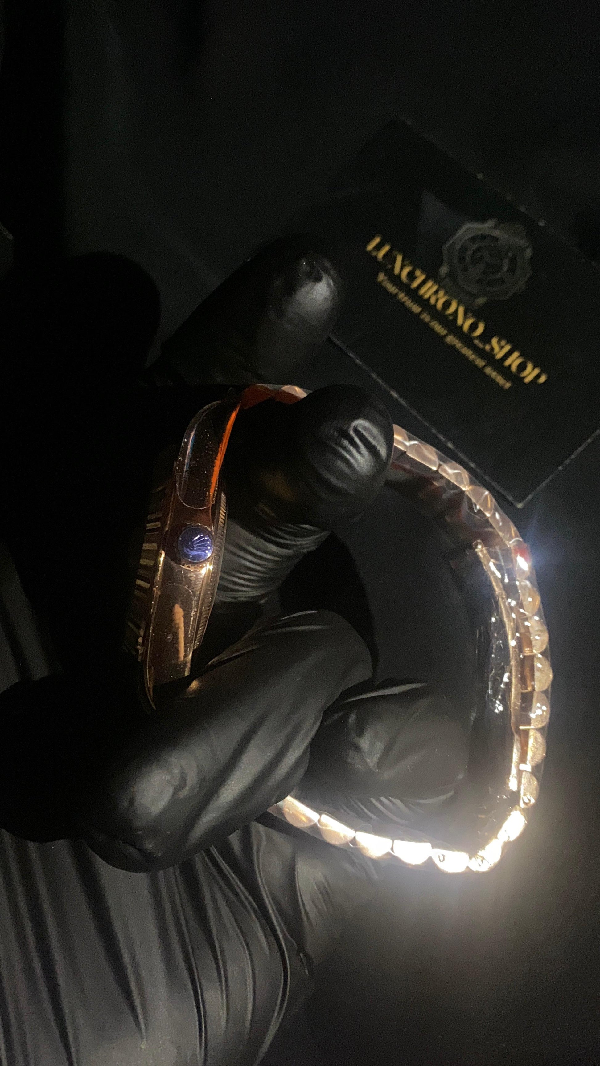 ROLEX DAY DATE BLACK SHADOW
