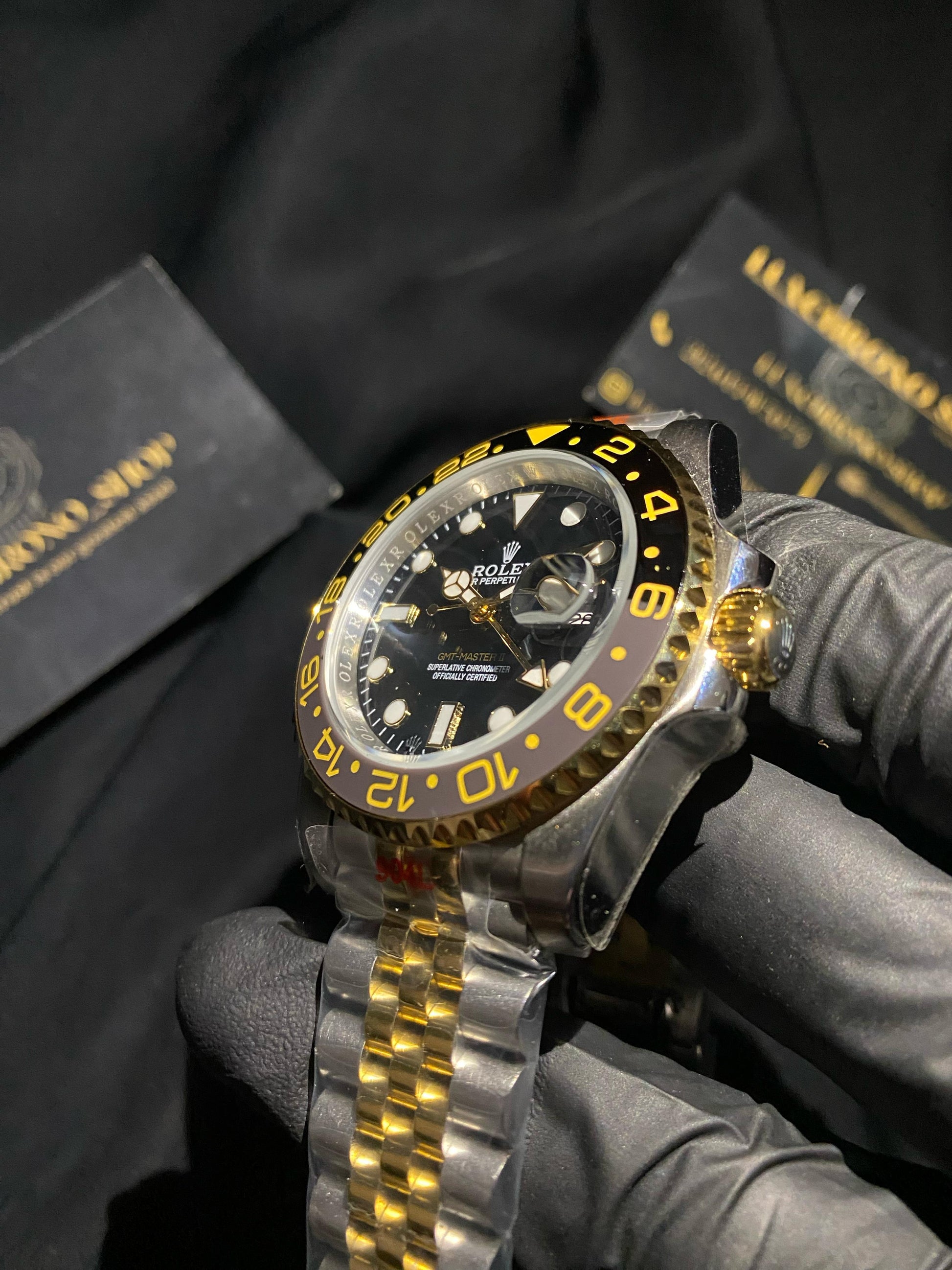 ROLEX GMT MASTER II ROOT BEER