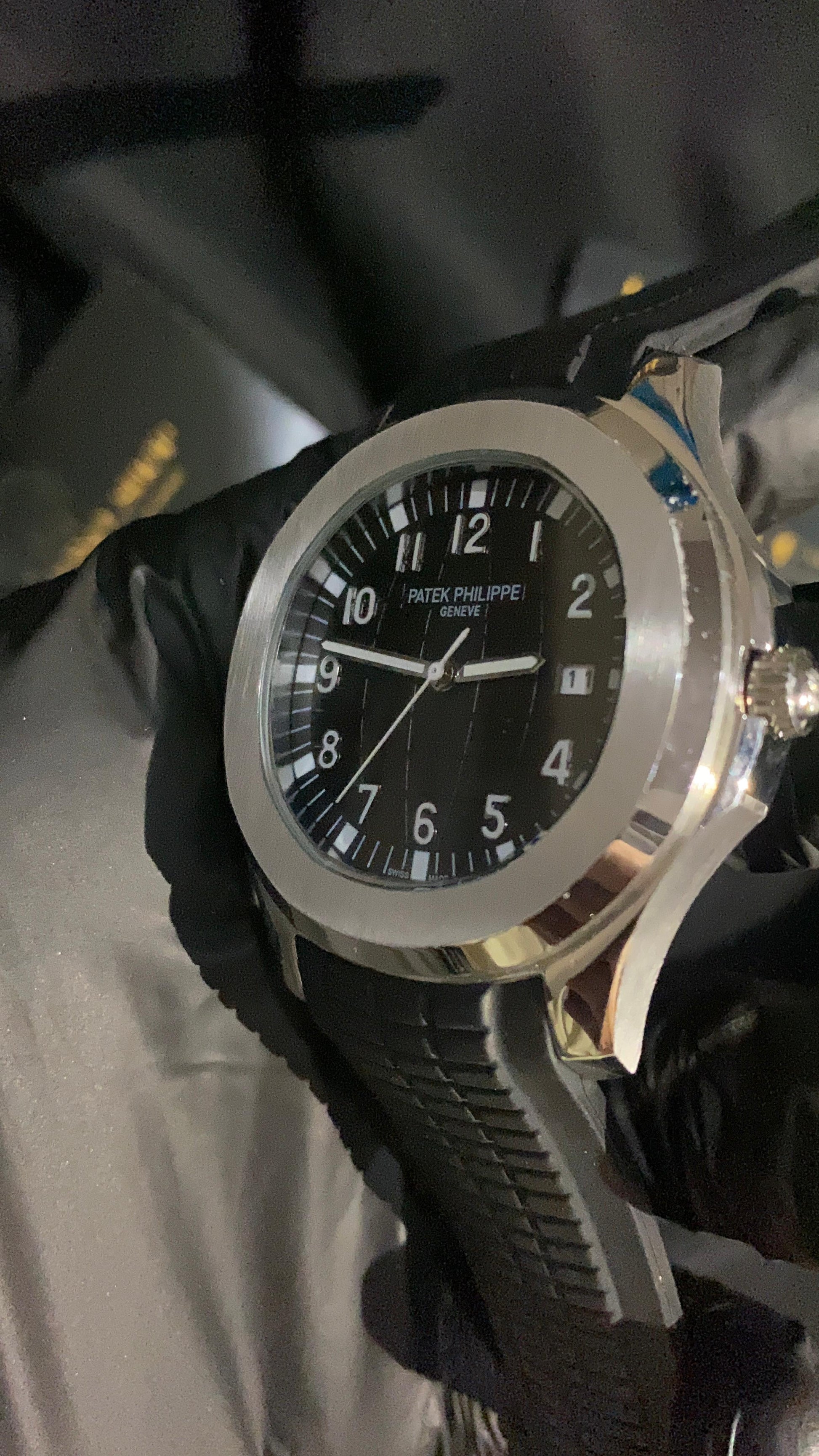PATEK PHILIPPE AQUANAUT BLACK
