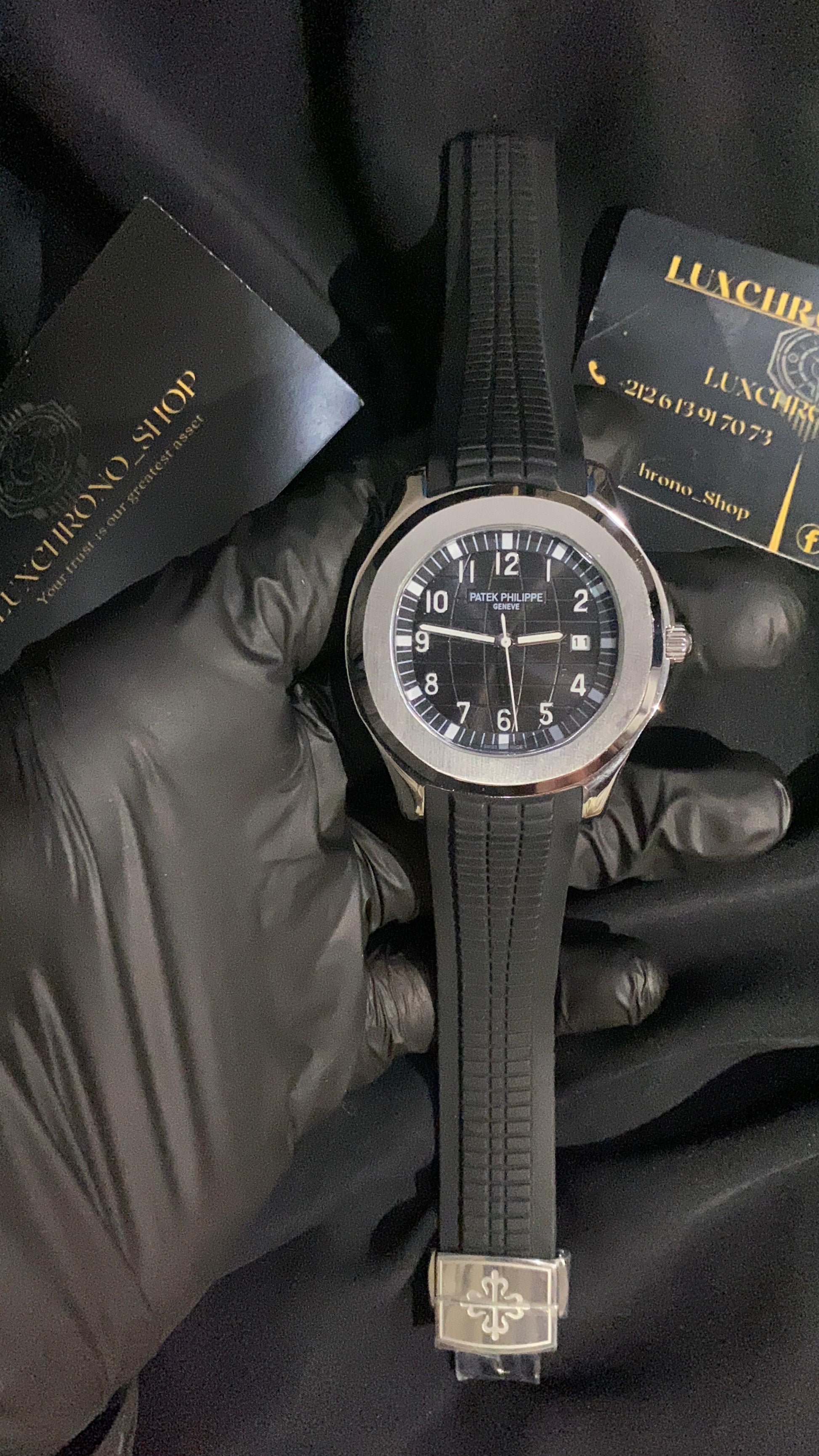 PATEK PHILIPPE AQUANAUT BLACK