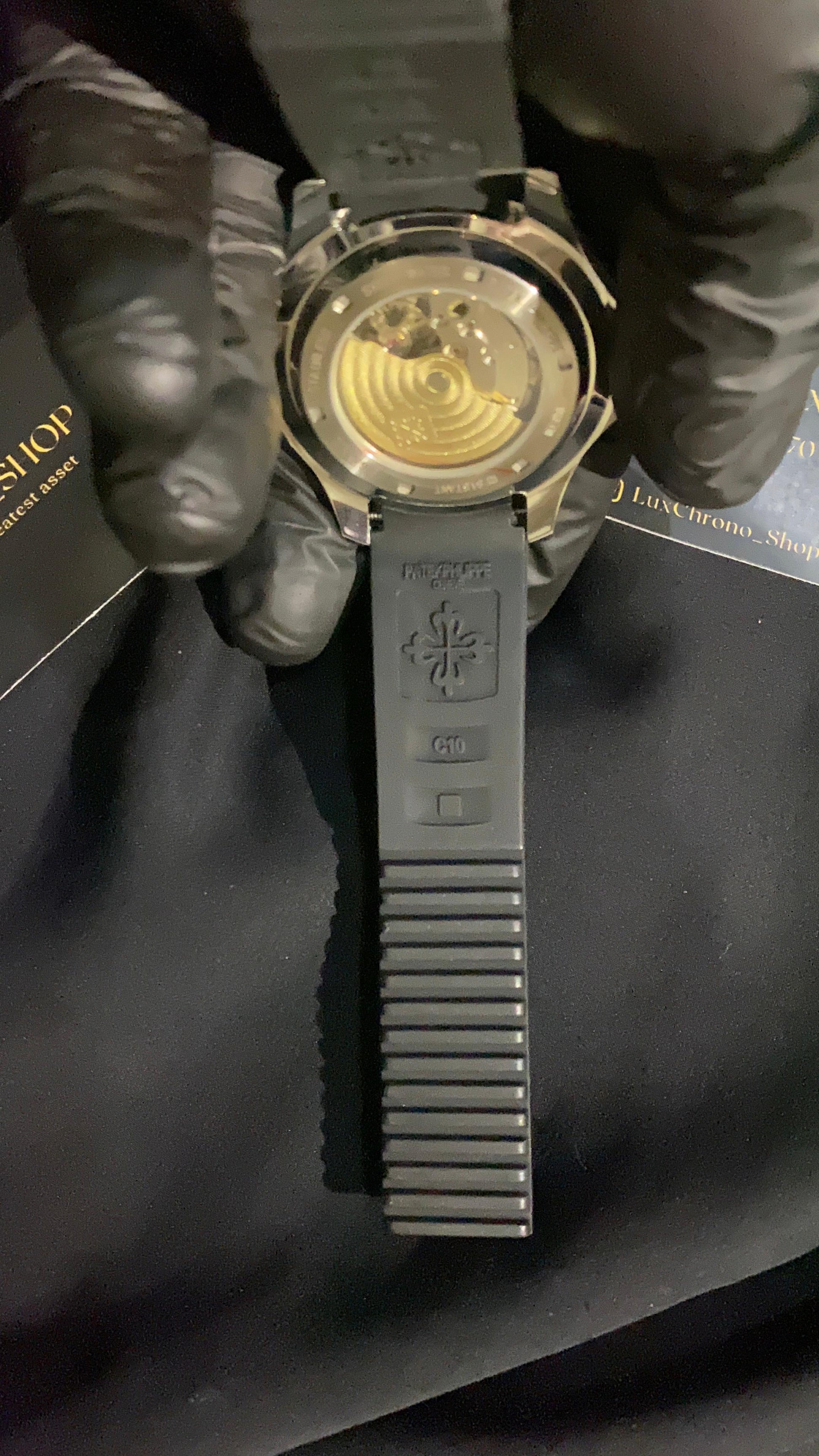 PATEK PHILIPPE AQUANAUT BLACK