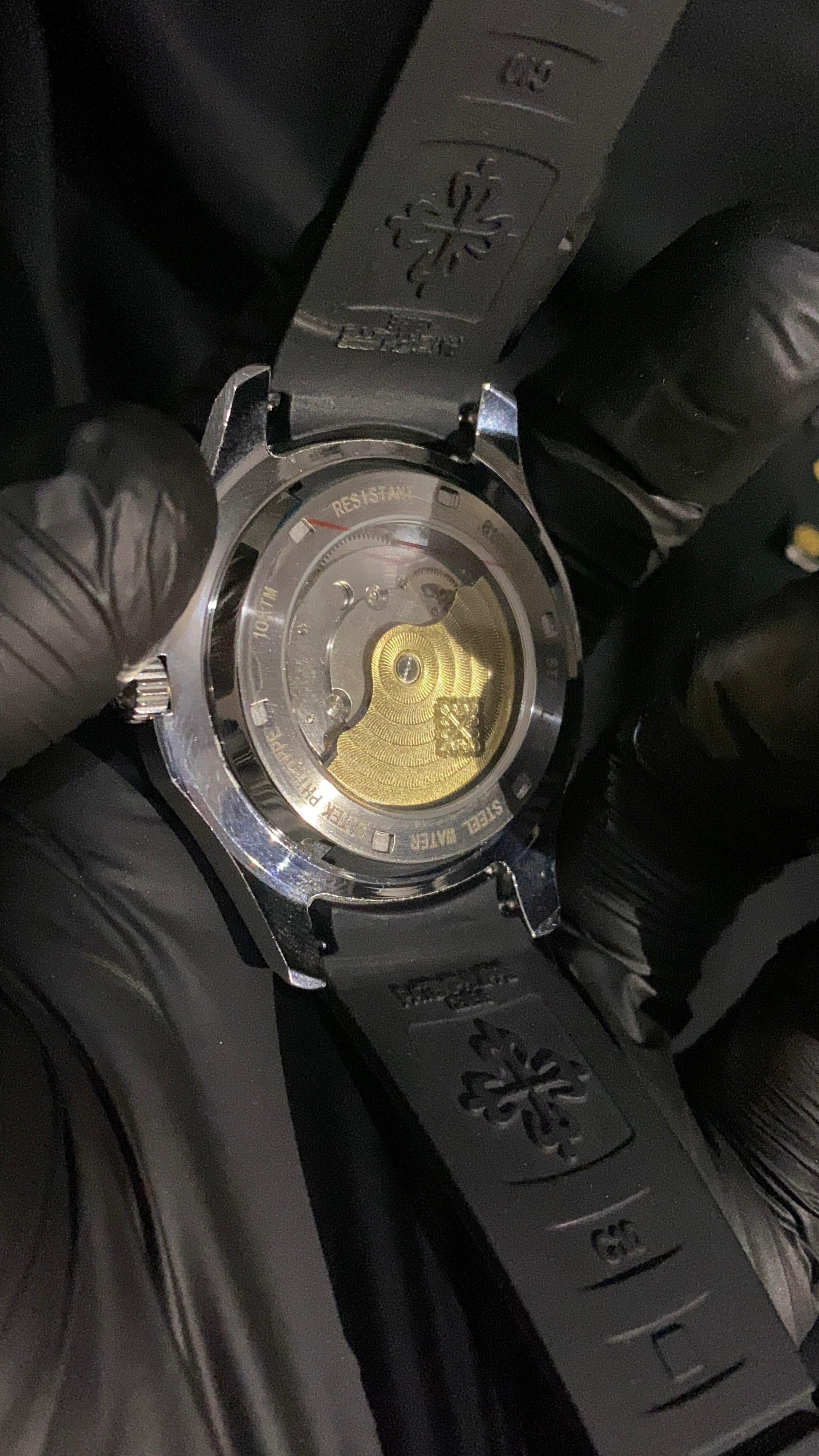 PATEK PHILIPPE AQUANAUT BLACK