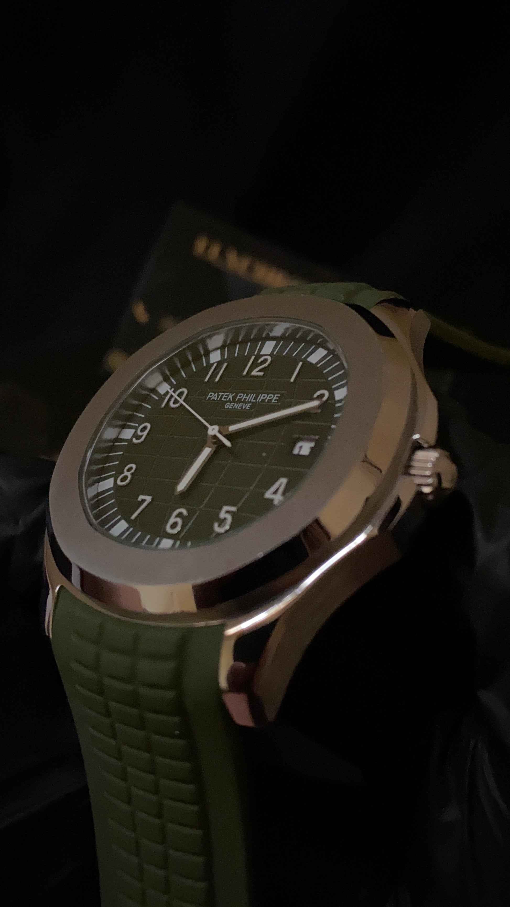 PATEK PHILIPPE AQUANAUT GREEN