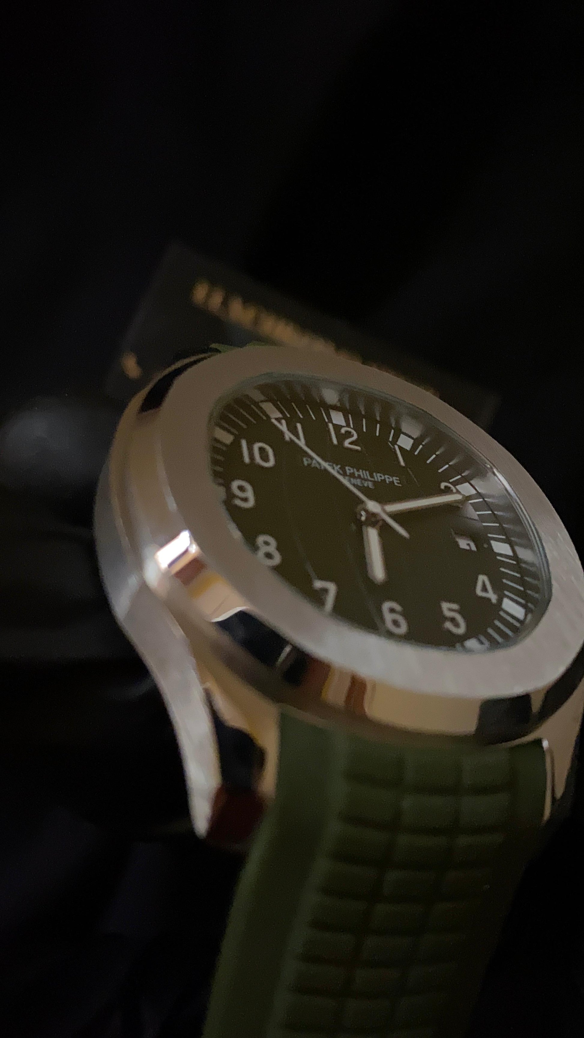 PATEK PHILIPPE AQUANAUT GREEN