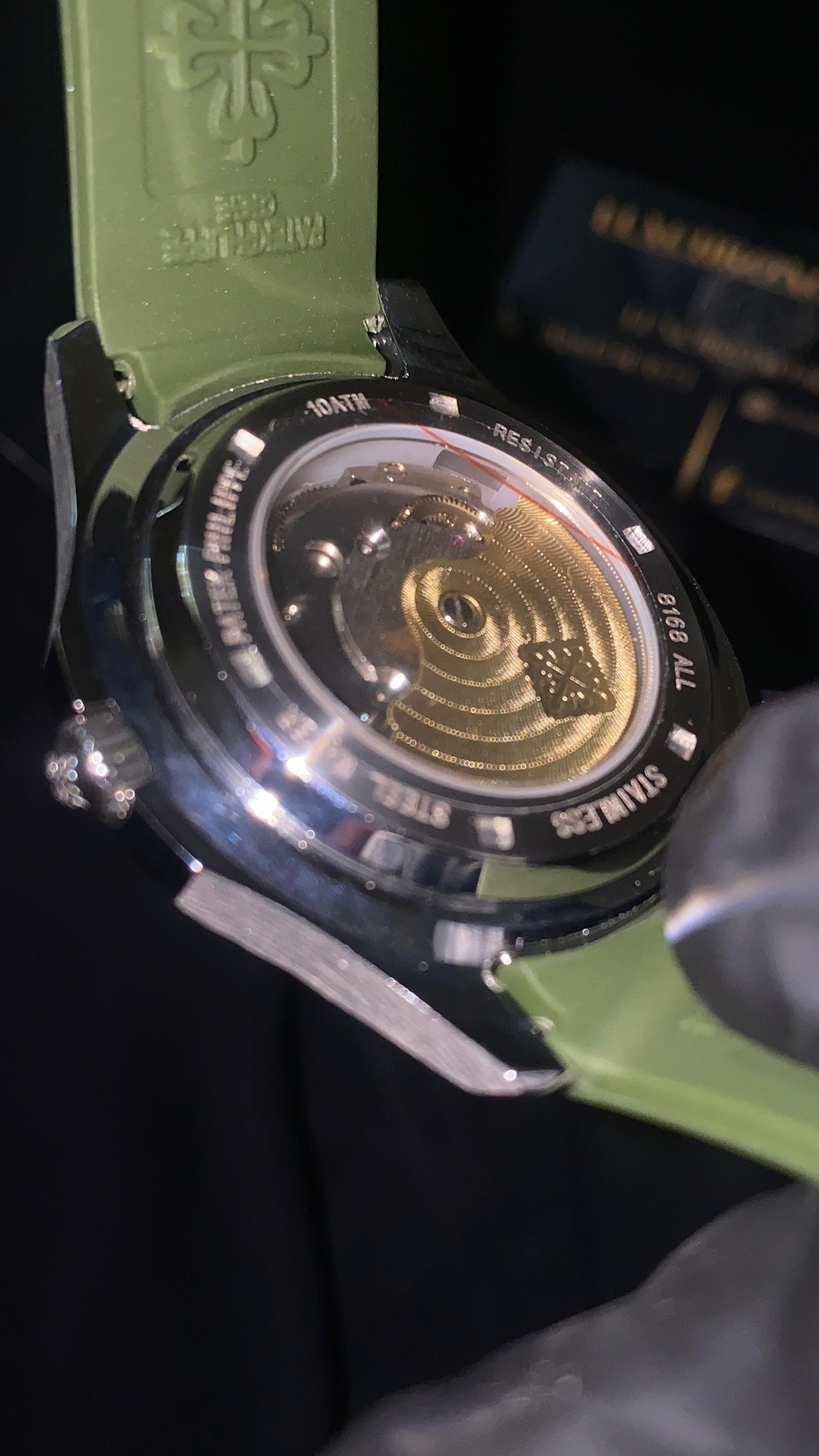 PATEK PHILIPPE AQUANAUT GREEN