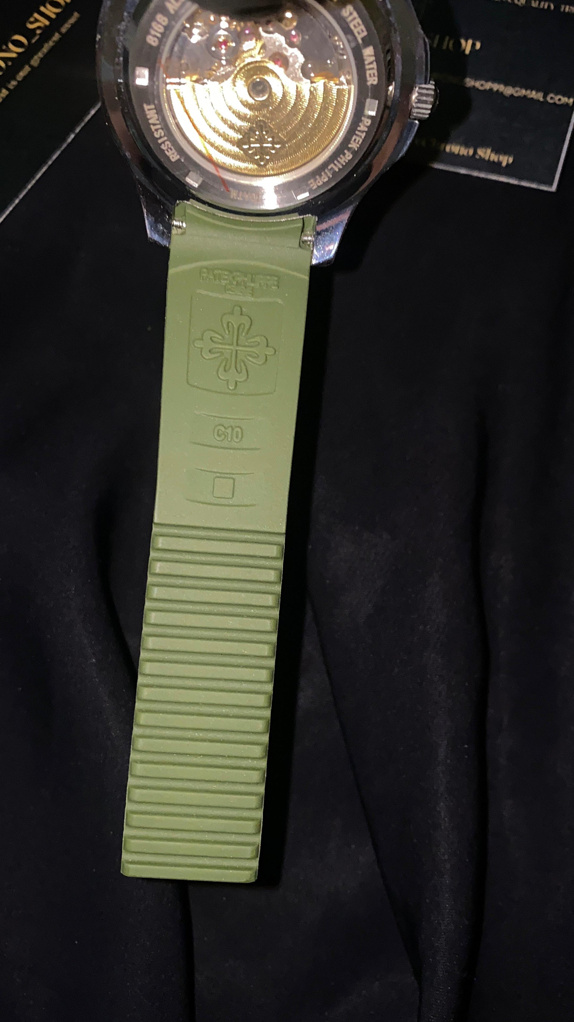 PATEK PHILIPPE AQUANAUT GREEN