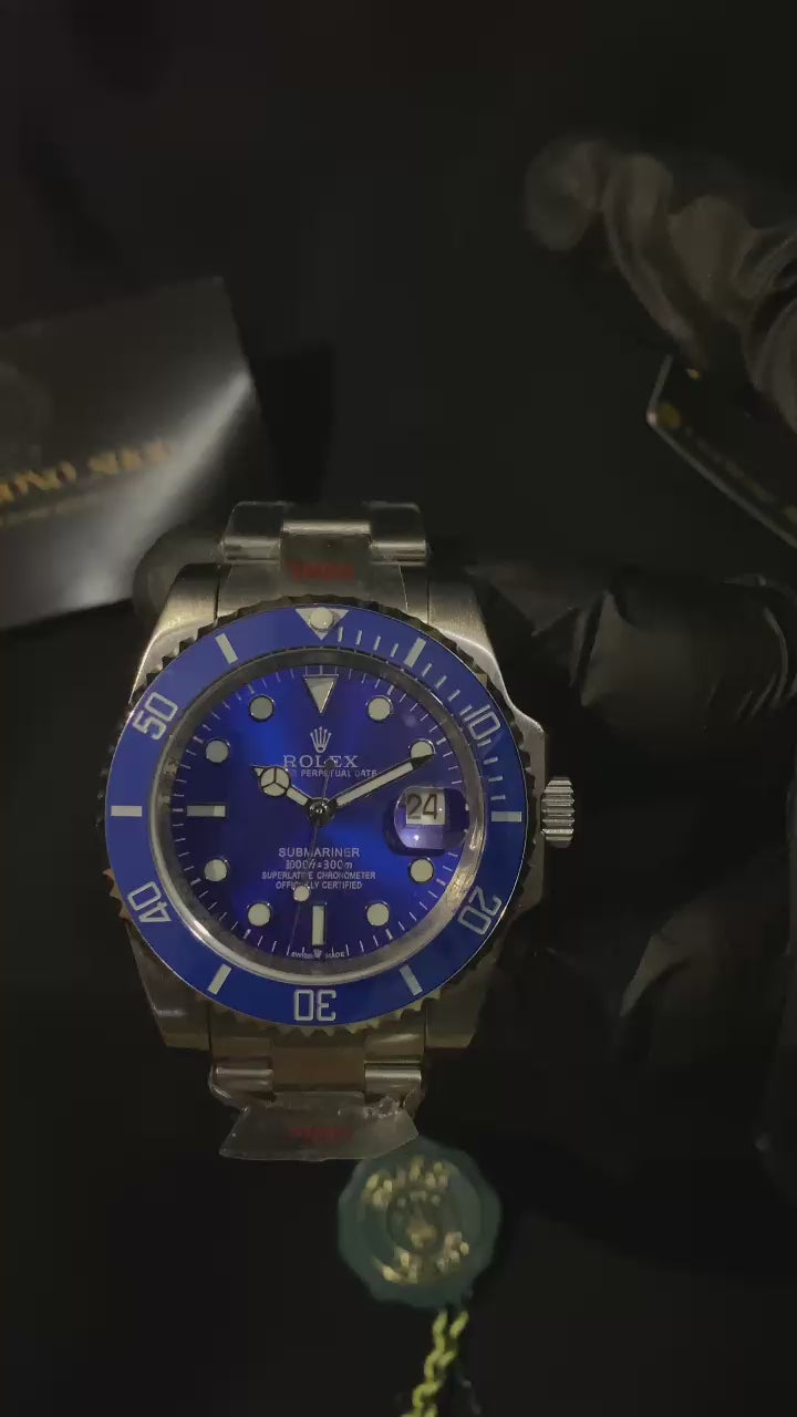 ROLEX SUBMARINER DATE BLUE